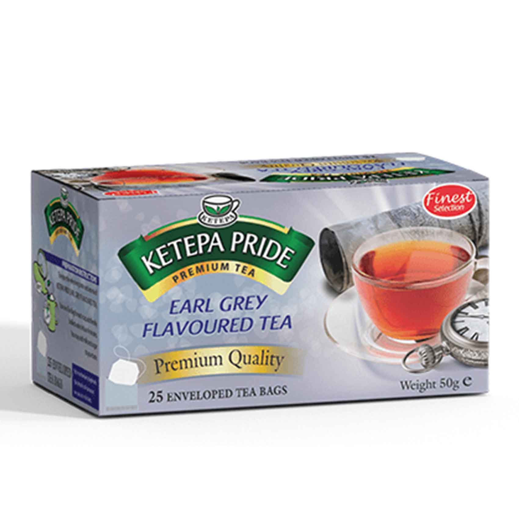 Ketepa Pride Earl Grey Flavour Tea Bags 50g