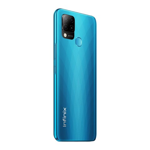 Infinix HOT 10S Dual Sim - 6.82-inch, 128GB, 4GB RAM, 4G - Heart of Ocean