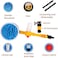 Fochutech Car Wash Brush, Car Cleaning Kit, 360&deg; Spin Car Mop, Microfiber Car Cleaning&nbsp;Brush, Detachable &amp; Extendable&nbsp;Scrub Brush, Garden Hose Spray Nozzle Spray Gun For Car Home Cleaning &amp; Garden Use