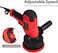 ECVV Electric Polisher Machine 800W Auto Polishing Buffing Machine Adjustable Speed Sander Polish Waxing Tools Car Accessories Furniture Leather Shoes Polishing Tool Red