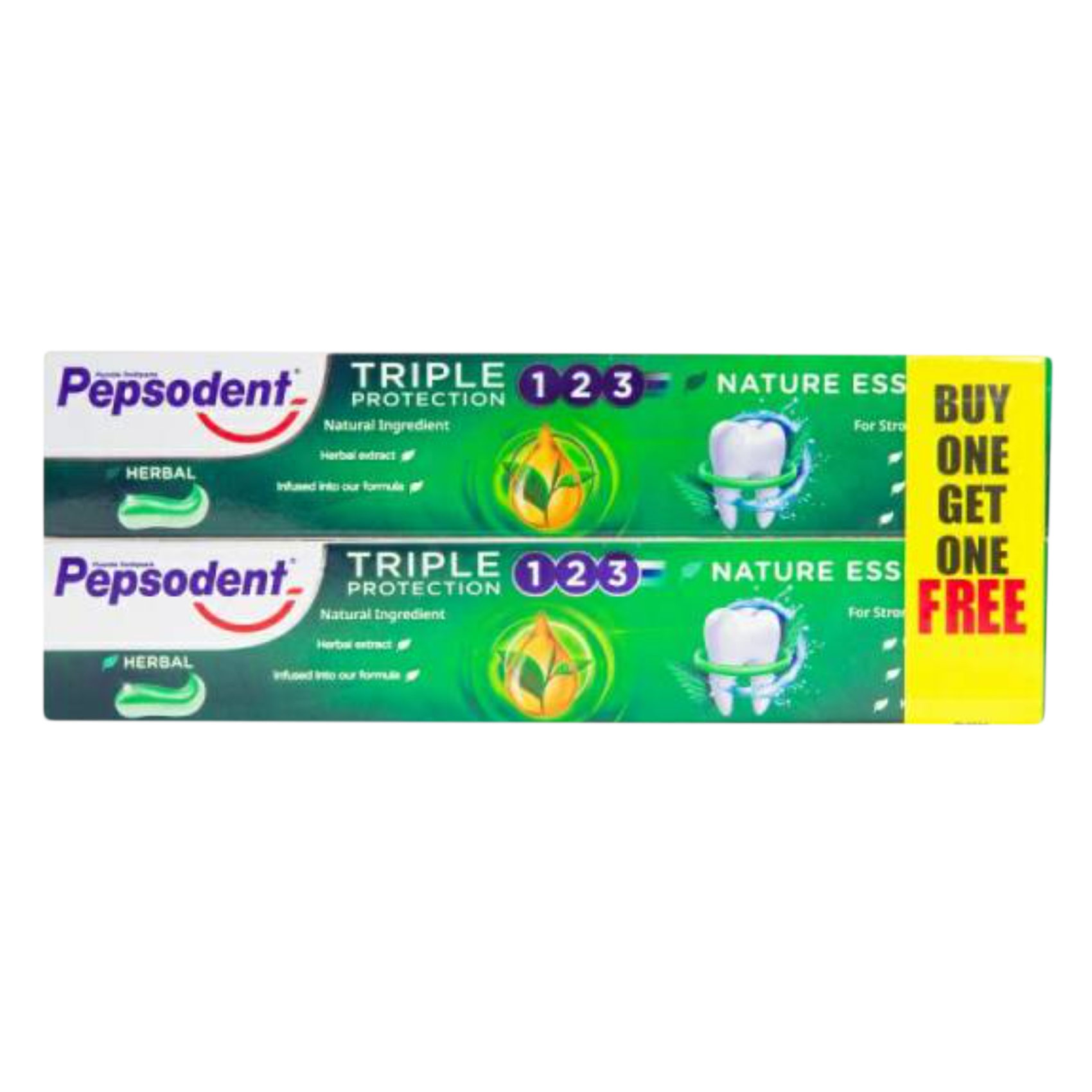 Pepsodent Triple protection herbal value pack 150G