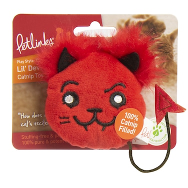 Petlinks&reg; Lil Devil&trade; 100% Catnip Filled Plush Cat Toys