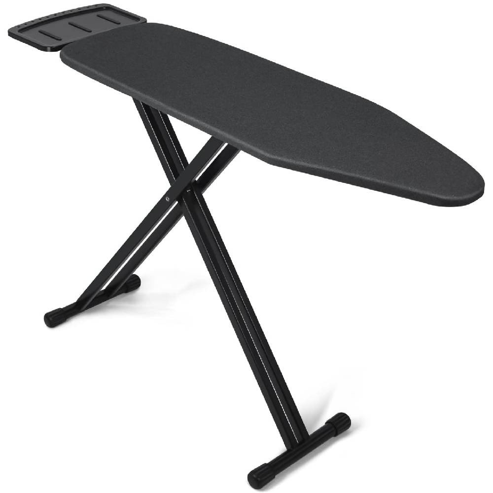 Buy Black Ironing Board, Heat Resistant Iron Board With Steam Iron Rest ...