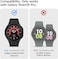 Spigen Rugged Armor Pro designed for Samsung Galaxy Watch 5 PRO Case with Band 45mm (2022) - Vintage Khaki