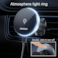 Momax&nbsp;Q.Mag Mount 5 15W Magnetic Wireless Charging Car Mount (Vent mount) - Black