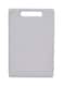 Generic Thick Plastic Non-Slip Cutting Board With Sharpening Stone Meat Vegetable Fruit Chopping White 30centimeter