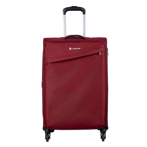 Carlton Lords 4 Wheel Soft Luggage 32x43x69cm Red
