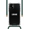Lookabe - Necklace Clear Case + Green Cord - iPhone 11