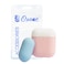 Ozone - Duo Series AirPod Case with Portable Keychain Silicone Cover for AirPod 1/Airpod 2 - Pink