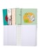 Lowha Set Of 5 Spiral Notebooks For School, 60 Sheets With Hard Paper Covers For Arabic, English, Science, Chemistry, Physics With A Set Of School Supplies