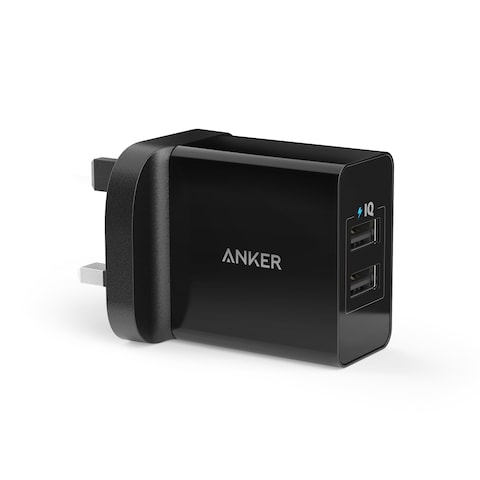 Buy Anker Charger 24 Watt 2 USB Port in UAE