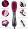 Majiston Quality First Mj-701 3 In 1 Hair Dryer Brush, Blow Dryer &amp; Volumizer Styler Hot Air Brush, Negative Ionic Electric Hair Curler Straightener Brush - One Step Hair Straightener 1200W 3 Speeds