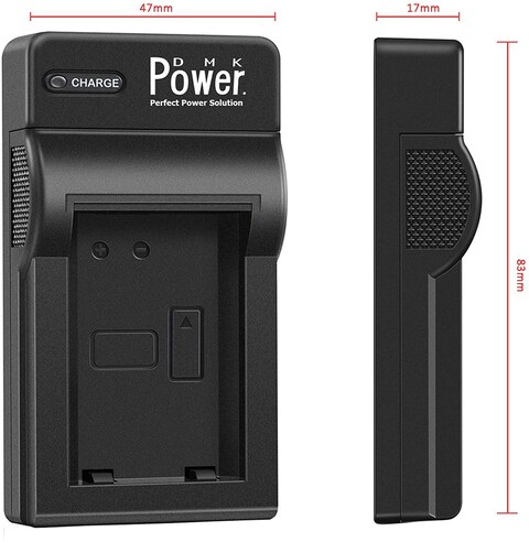 DMK Power LP-E8 Single Slot USB Battery Charger for Canon LP-E8 EOS550D 600D 650D 700D T2i T3i T4i