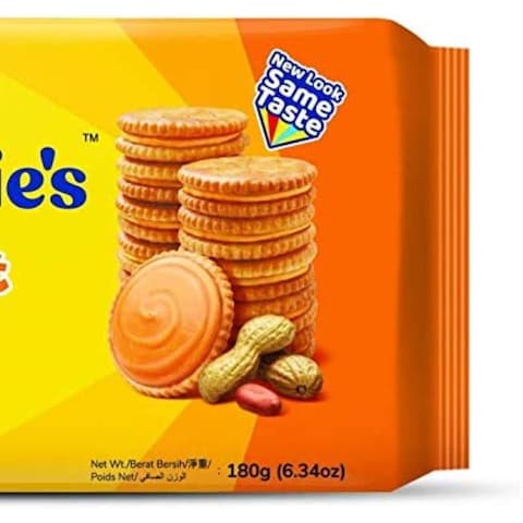 Julie&#39;s Peanut Butter Sandwich Cookies 180g