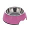 Nutrapet Melamine Round Bowl Mexican Pink M:17.5 * 6.5cms 350/Ml11.8Oz