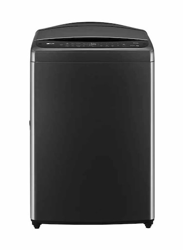 إل جي غسالة تحميل علوي - 19 كغ - أسود (غير شامل التركيب)