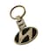 Hyundai Car Logo Keychain, Hyundai  Keychain Accessories, High-Quality Metal Keychain with Hyundai Emblem, Stylish and Durable Hyundai Keyring for Car Enthusiasts, Perfect Gift for Hyundai Owners