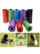 Vsell24 20Pc Leak Proof And Thicken Tear Resistant Biodegradable Dog Poop Bags For Outdoor Puppy Walking And Travel Pet Waste Bags(Each Roll 20 Bags)