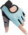 Aiwanto Workout Hand Gloves Hand Cover for Gym Protection with Wrist Support for Fitness Exercise(Blue, 1 Pair)
