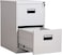 Galaxy Design 2 Drawer Vertical Filing Cabinet, Grey (H73 X W62 X D45), GDF-MAF 2DR