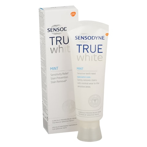 Sensodyne True White Mint Toothpaste 75ml