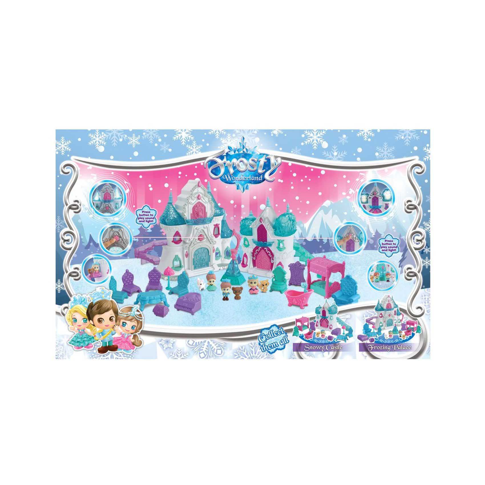 Power Joy Frosty Wonderland Playset Multicolour Pack of 21