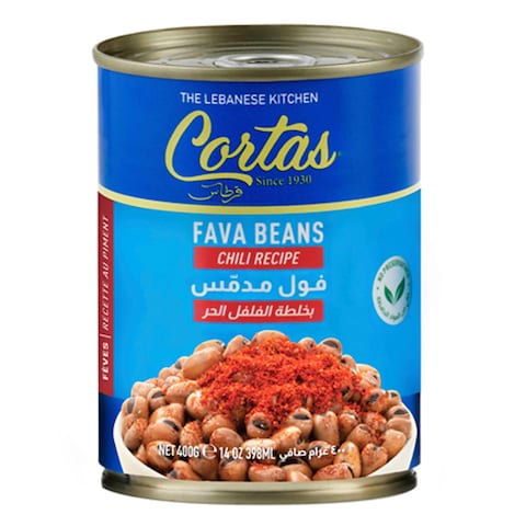 Cortas Fava Beans Chili Can 400GR