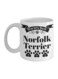 muGGyz Printed Ceramic Coffee Mug White