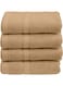 Princess 4-Piece Set Fast Absorbent Hand Towel, Beige 40 X 70cm