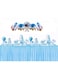 Cojoining Foil balloons Banner Outer Space Astronaut Rocket theme Birthday Party Baby Shower Boy Girl Decoration Party Supplies