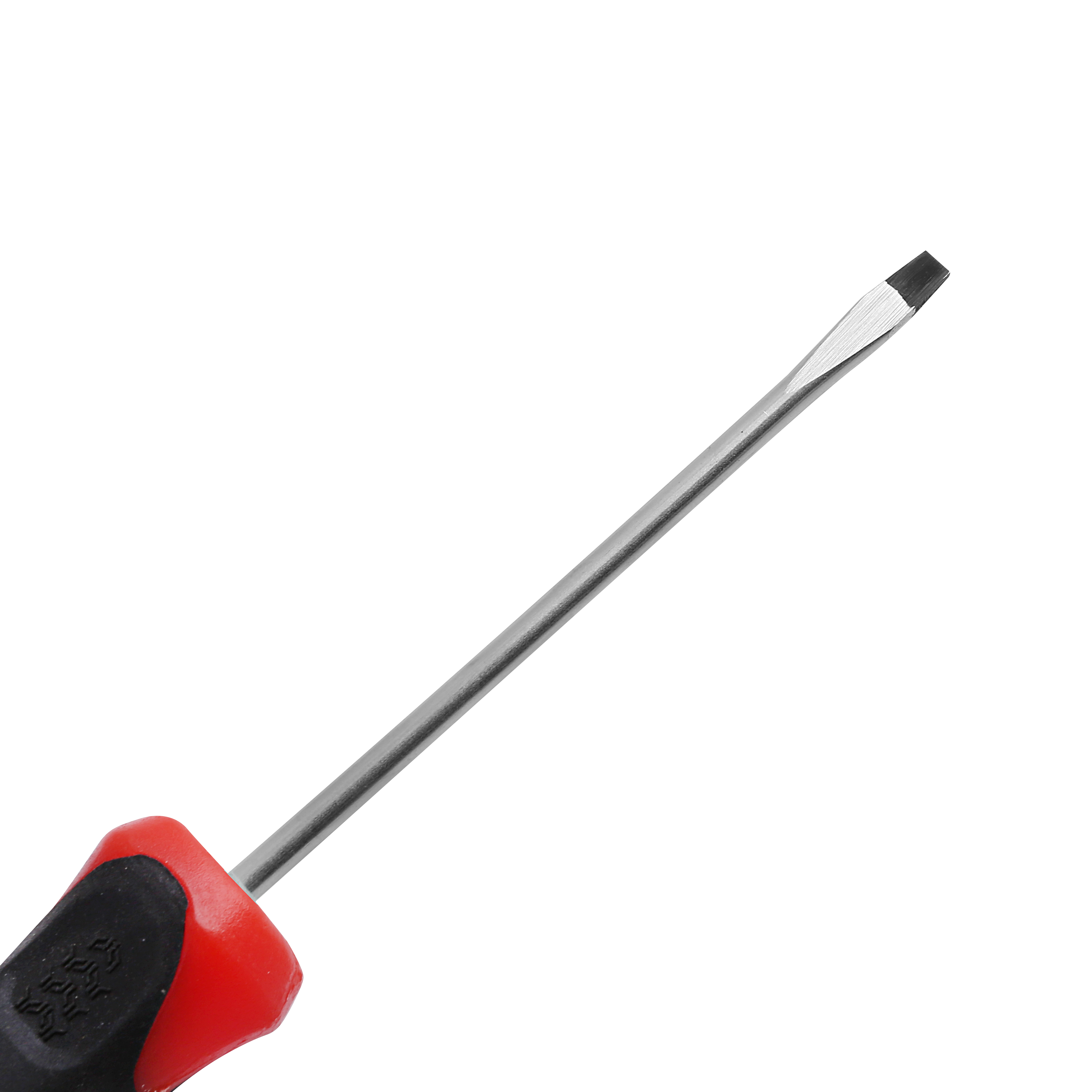 Geepas Precision Screwdriver - Three Slotted, Three Phillips &amp; Soft Grip Rubber Insulated Handles | Repair Tool, Long Reach, General Tools For Diy Purpose, Soft-Grip &amp; Bi-Colored | Red &amp; Black