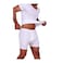 Jill M1499 Boxer Shorts for Men - Size 9 - White