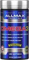 All Max Nutrition Omega 3, Ultra Pure Cold Water Fish Oil Concentrate, 180 Softgels