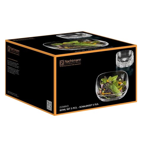 NATCHMAN 5P DOMINO BOWL SET 100630