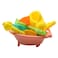 7Pcs Beach Toy Set With Cart 45*18+