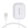 Promate Wireless Charger for AirPods, Powerful 5W Wireless Charging Dock with Anti-Slip Surface Design and Over-Charging Protection for AirPods and AirPods Pro, AuraPod-1 White
