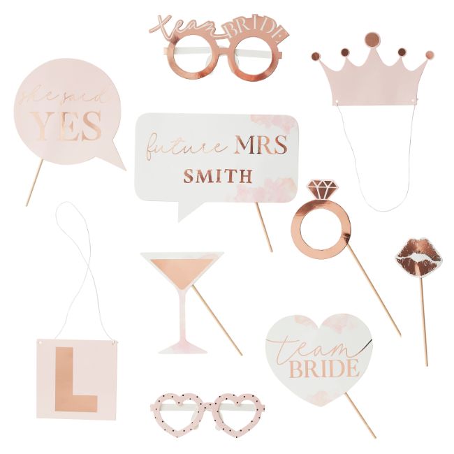 Buy Customisable Photo booth Hen Party Props Online | Carrefour UAE