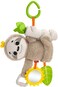 Fisher-Price Slow Much Fun Stroller Sloth, Brown/Yellow/Green
