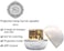 Equantu QB-526 Rotating Projector Lamp Qur'an Speaker With 18 Reciters / 14 Translation / 4 Kinds of Transparent Film