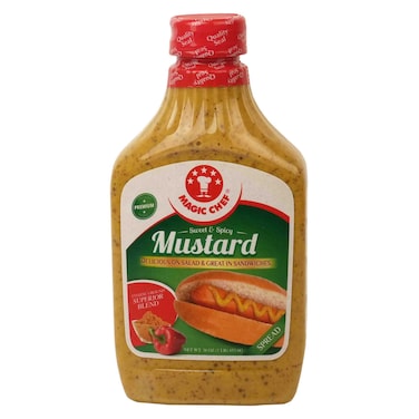 ماجيك شاف صوص الخردل الحلو والحار 453.6 غرام