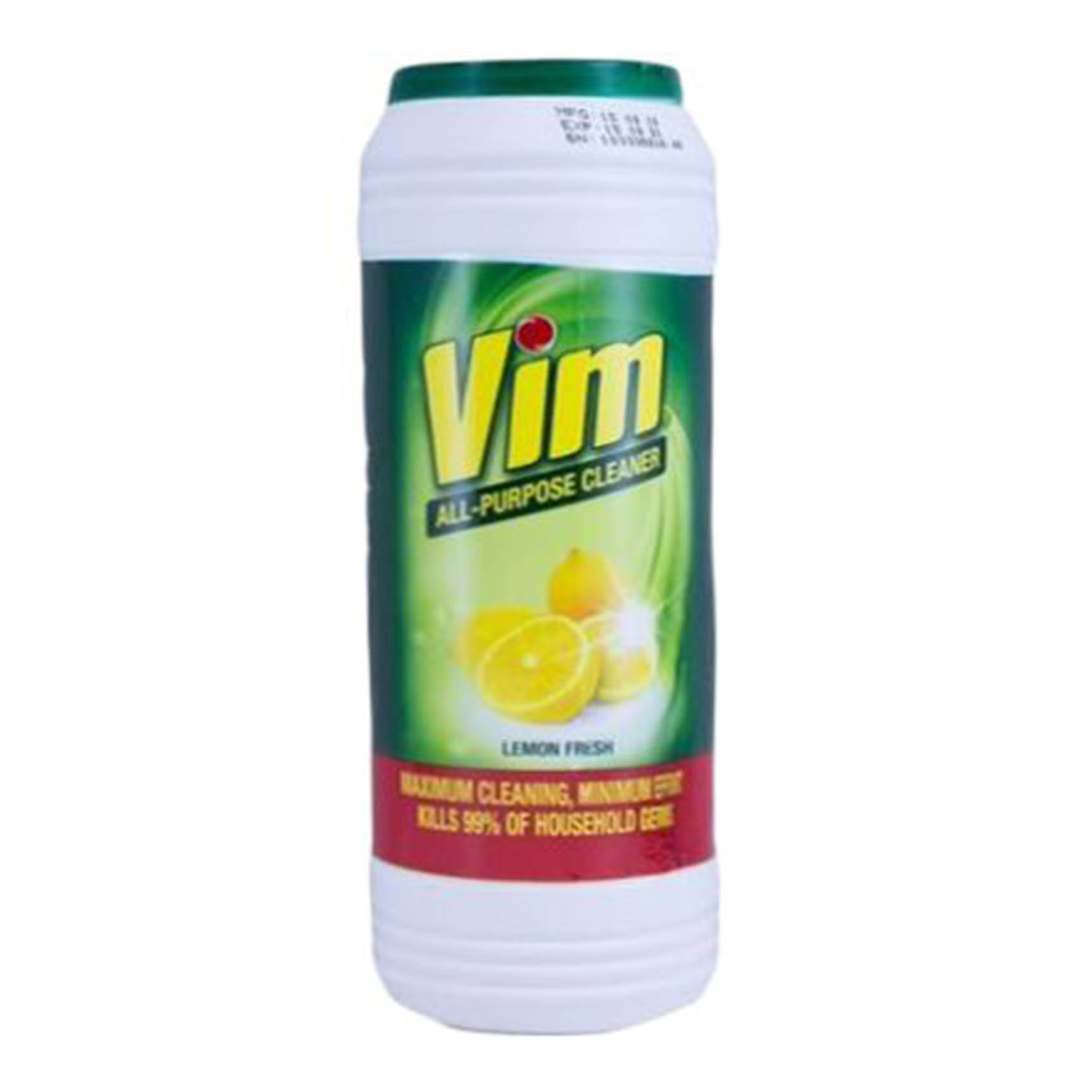 Vim Multipurpose Scouring Powder Lemon Fresh 500g