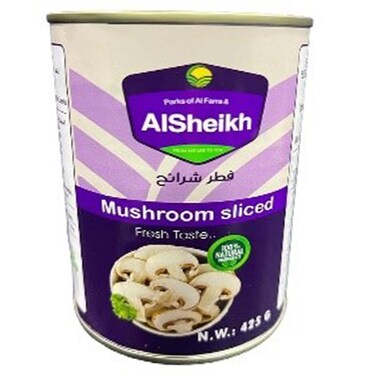 Al Sheikh Sliced Mushroom 425GR