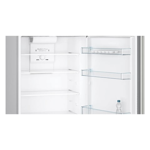 Bosch KDN43N12K5 Top Mount Refrigerator Silver 380L