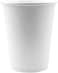 Party Time 24-Piece White Poly Paper Hot And Cold Paper Cups 9ounce