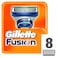 Gillette Fusion men's razor blade refills, 8 count