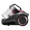 Hoover Power 6 Advanced 3 Litre Bagless Canister Vacuum Cleaner Grey-Red - CDCY-P6ME