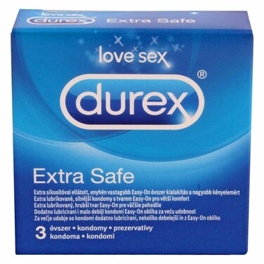 Durex Extra Safe Condoms 3 Pieces