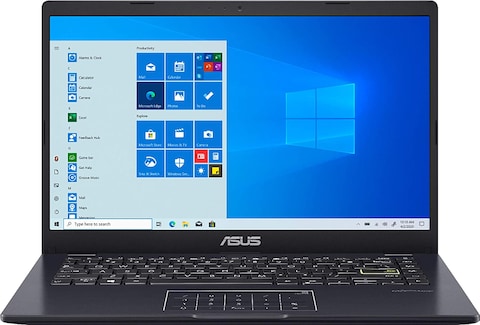 Asus E410MA-202 Laptop, 14&quot; HD, Intel Celeron N4020, 4GB RAM, 128GB SSD, Windows 10, Blue