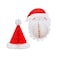Santa Honeycomb Decorations Set 2 Pack