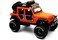 YALLABUYIT 1:24 Scale Diecast Vehicle - Jeep Off-Road Kings Jeep Wrangler Unlimited with Variable Colors Option (ORANGE)